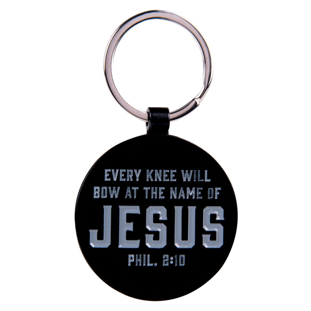 Every Knee Will Bow at the Name of Jesus Metal Key Ring