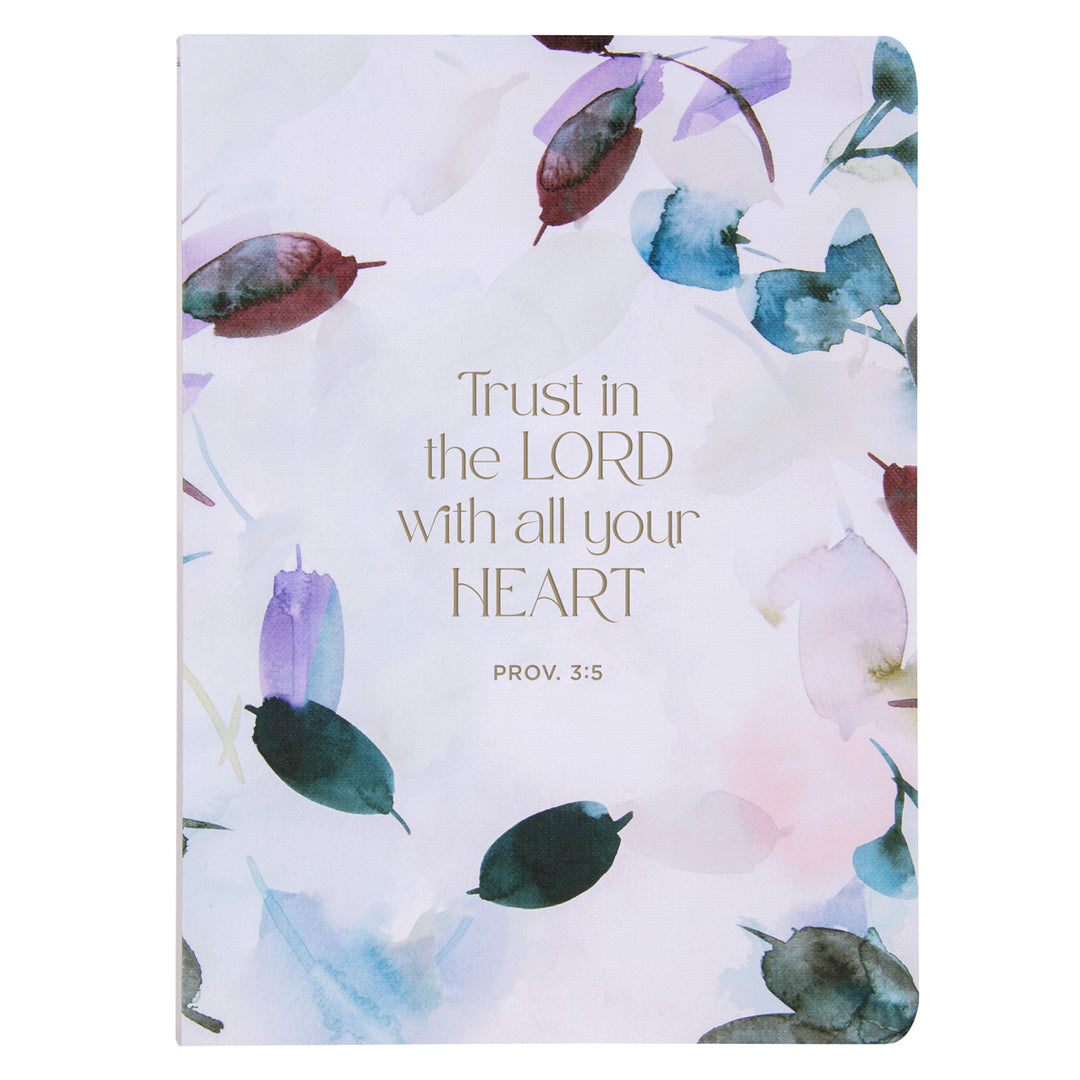 Trust in the Lord with All Your Heart Large Notebook