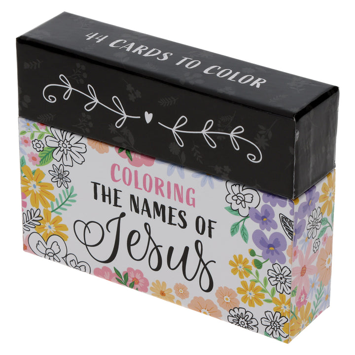 Coloring the Names of Jesus Boxed Cards