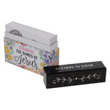 Coloring the Names of Jesus Boxed Cards