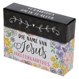 Die Name van Jesus Afrikaans Coloring Boxed Cards