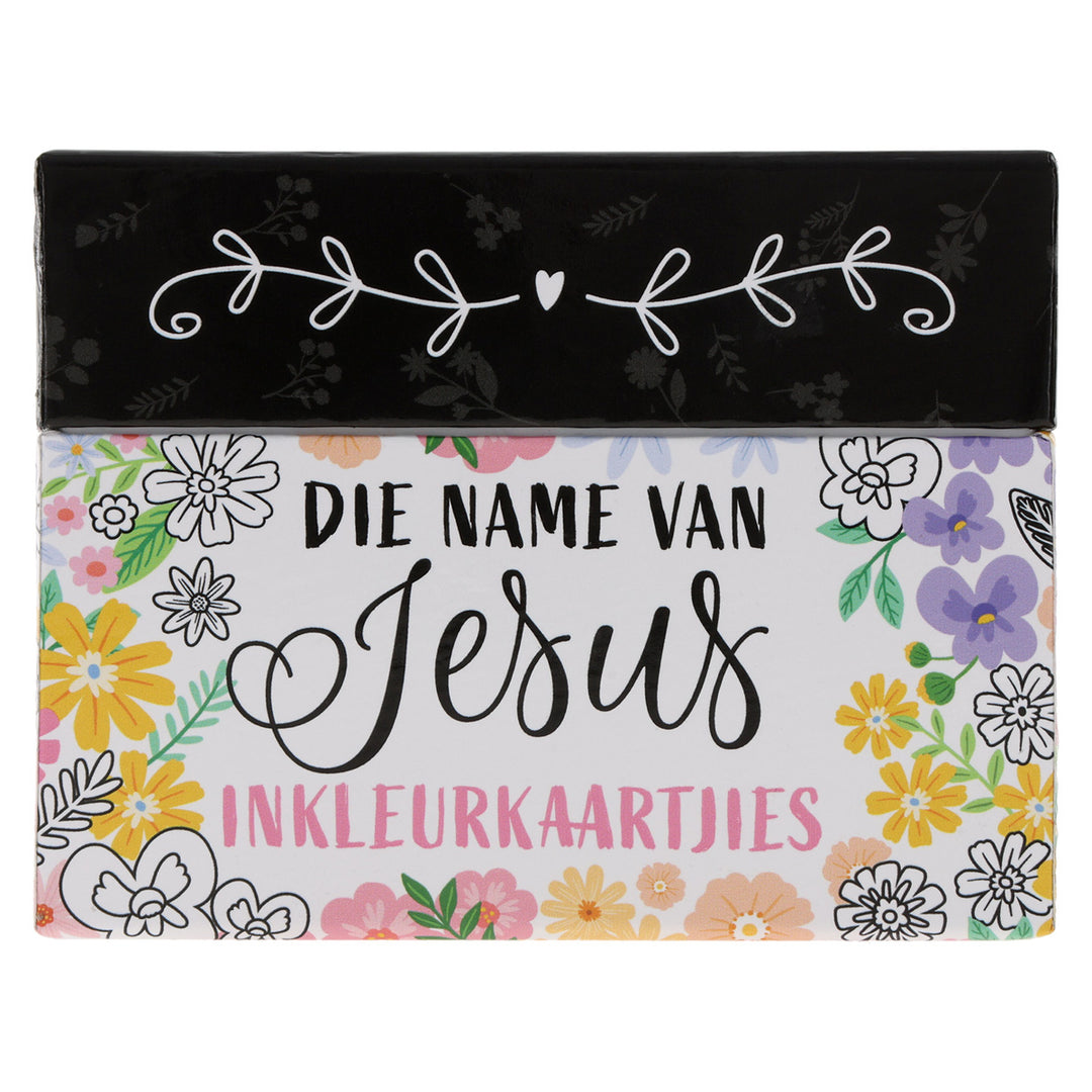 Die Name van Jesus Afrikaans Coloring Boxed Cards