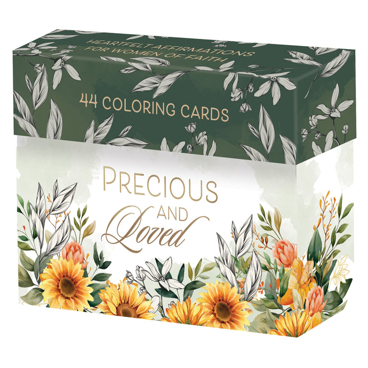 Precious and Loved: Heartfelt Affirmations for Women of Faith Coloring Boxed Cards