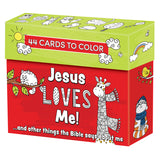 Jesus Loves Me … and Other Things the Bible says about Me Coloring Boxed Cards