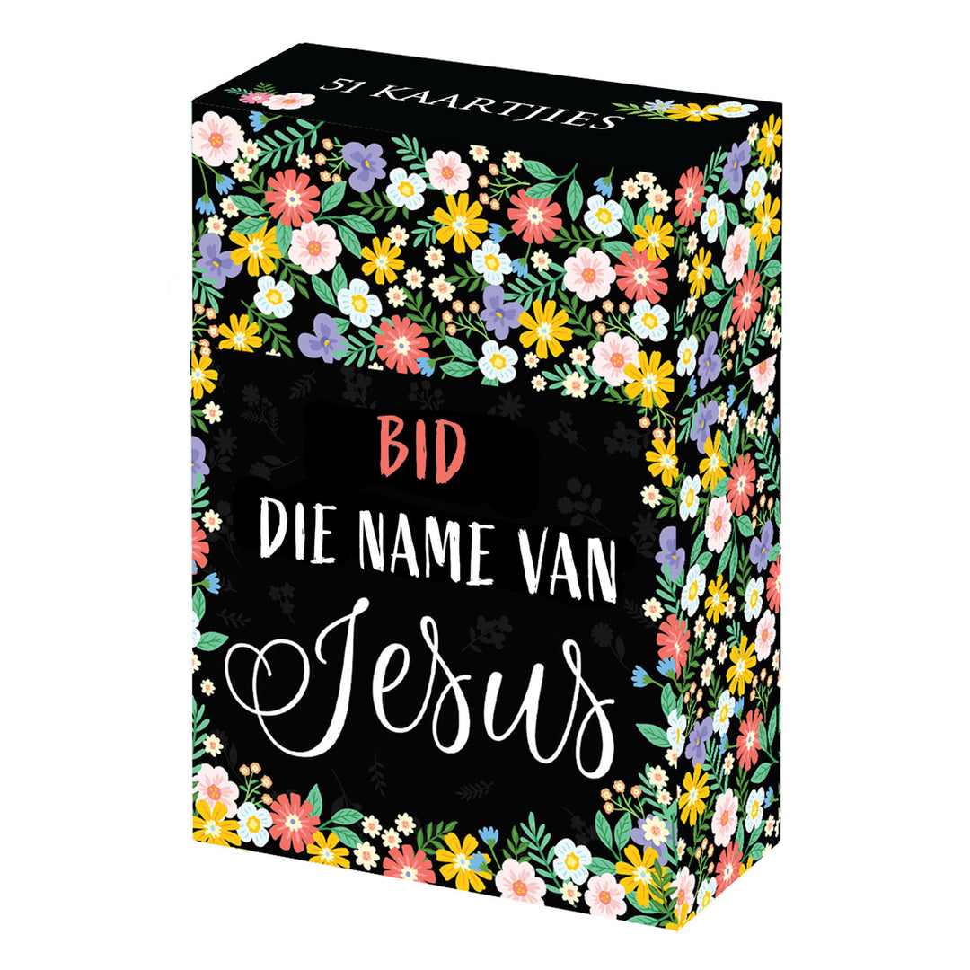 Bid die Name van Jesus Afrikaans Boxed Cards