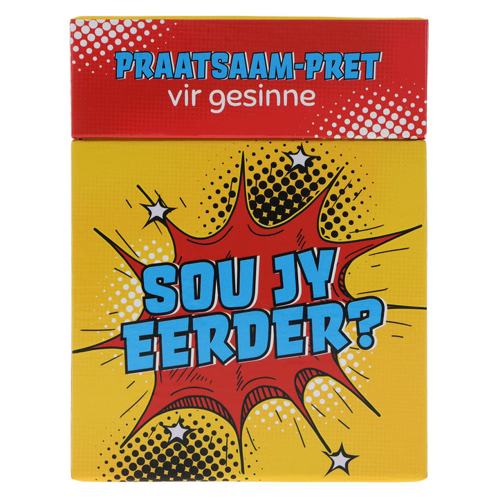 Sou Jy Eerder? Afrikaans PraatSaam-Pret vir Gesinne Boxed Cards