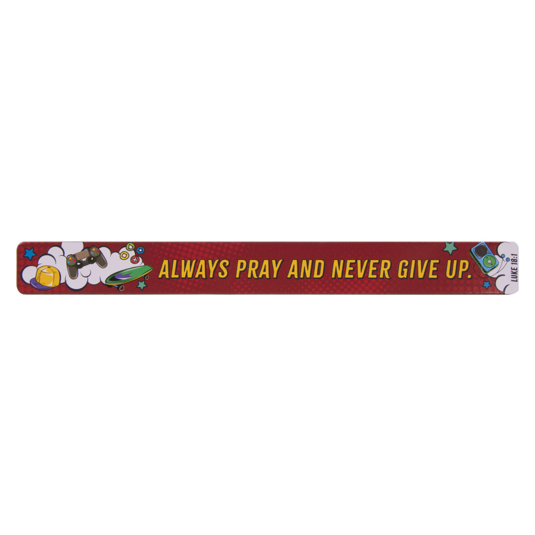 Always Pray and Never Give up Magnetic Strip