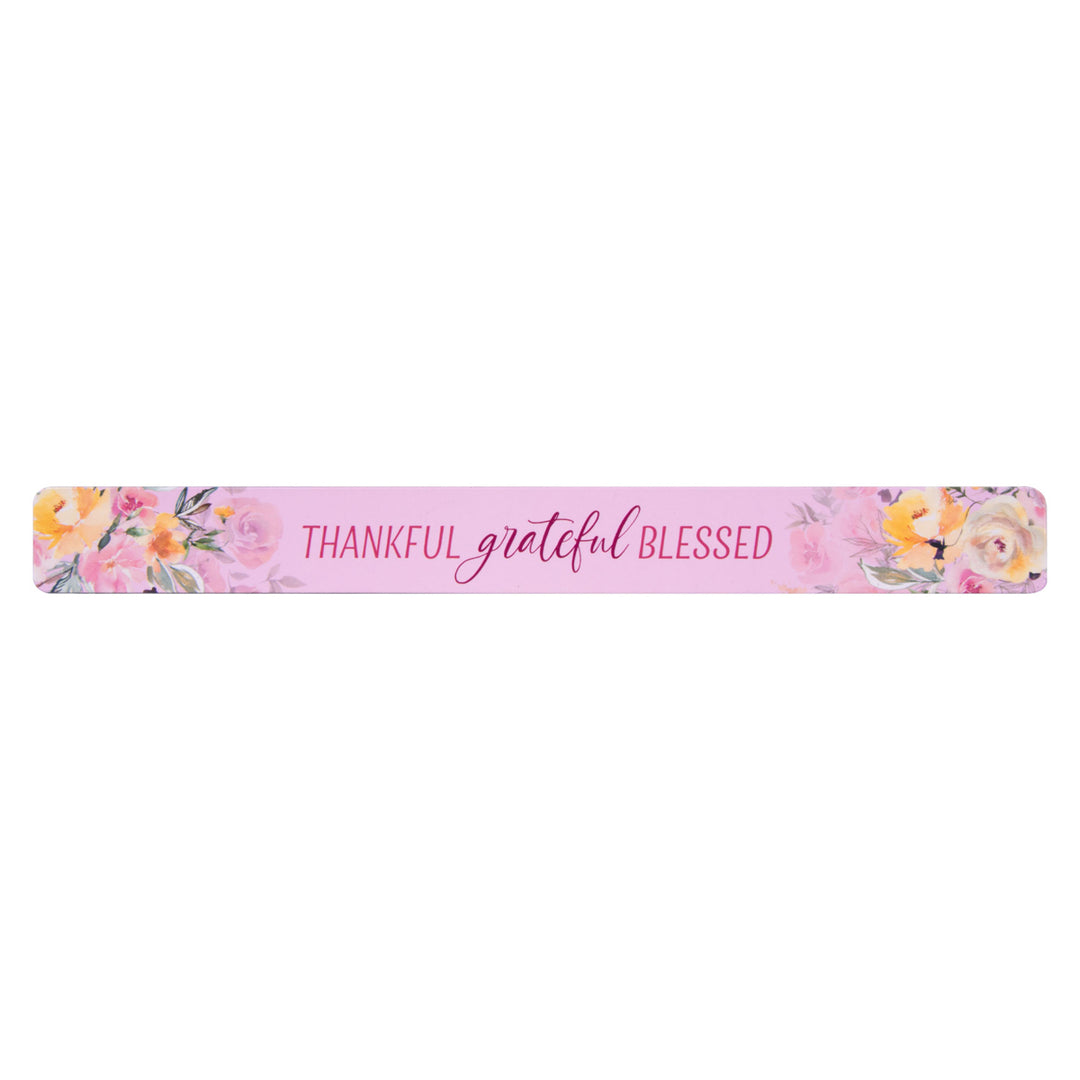 Thankful Grateful Blessed Magnetic Strip
