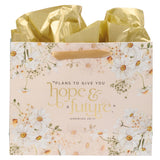 I Know the Plans Large Landscape Gift Bag with Card
