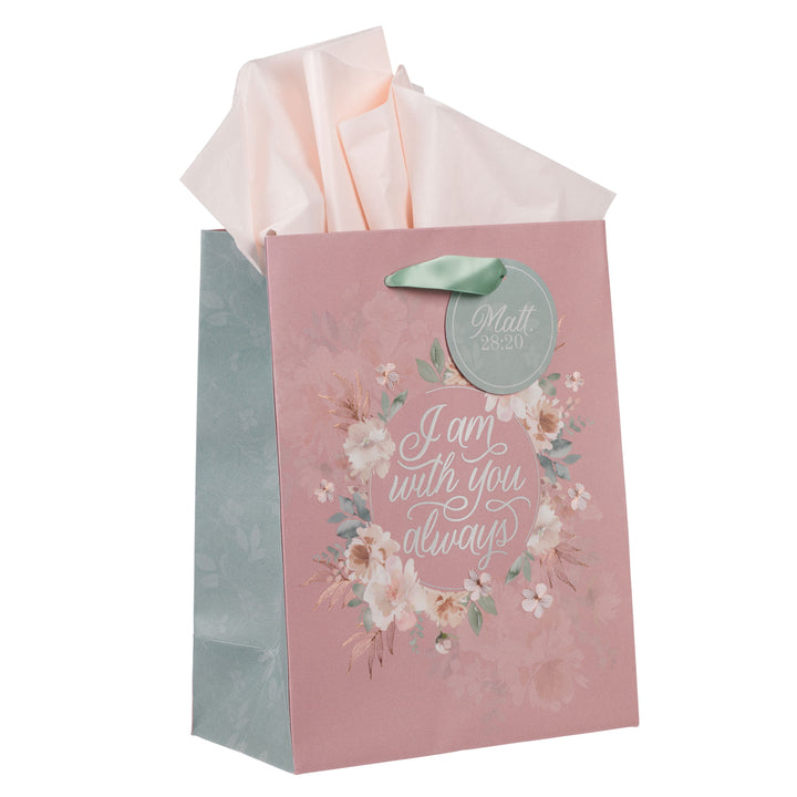 I Am with You Always Medium Gift Bag with Gift Tag