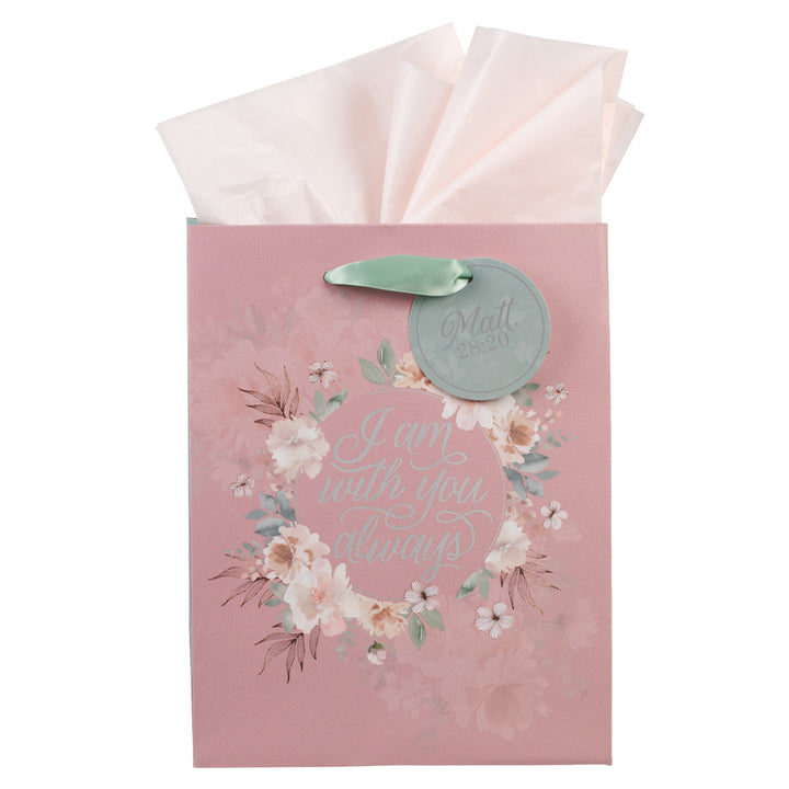 I Am with You Always Medium Gift Bag with Gift Tag