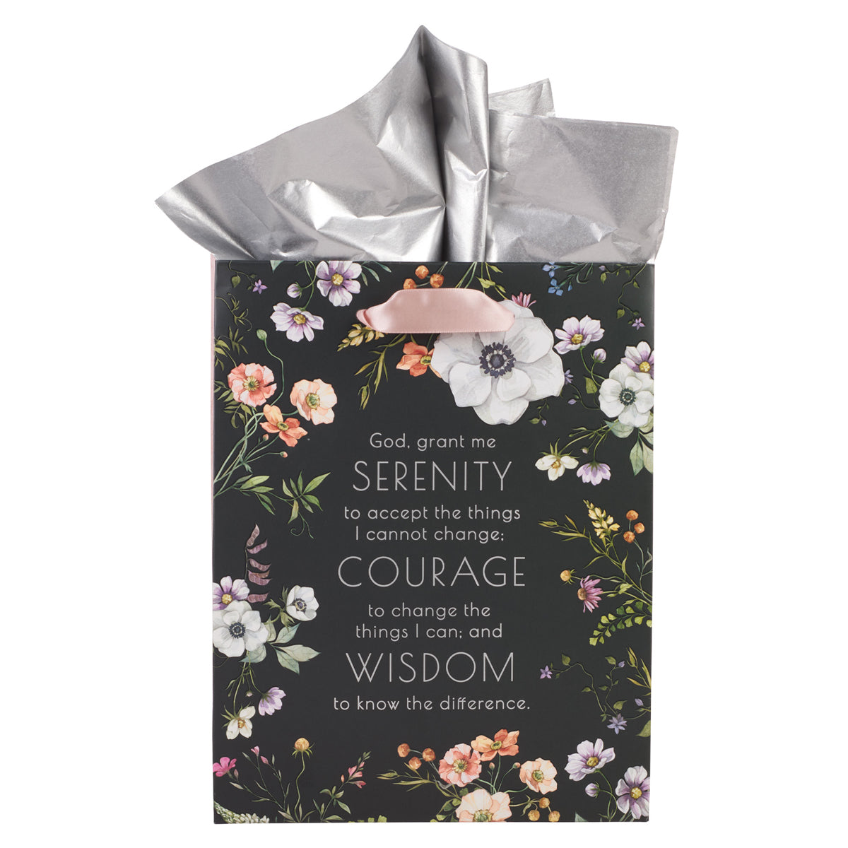 Serenity Prayer Medium Gift Bag with Gift Tag