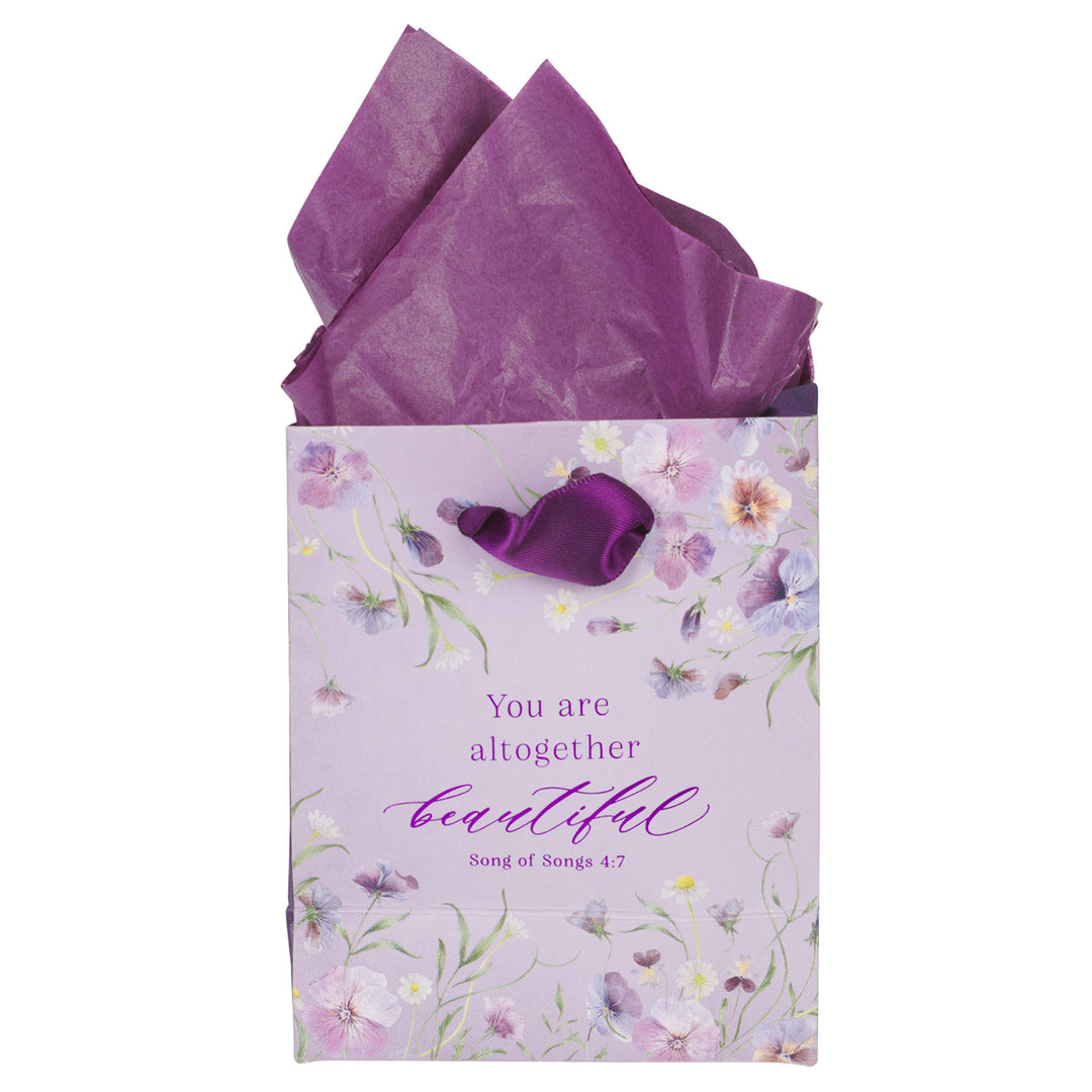 You Are Altogether Beautiful Extra Small Gift Bag with Gift Tag