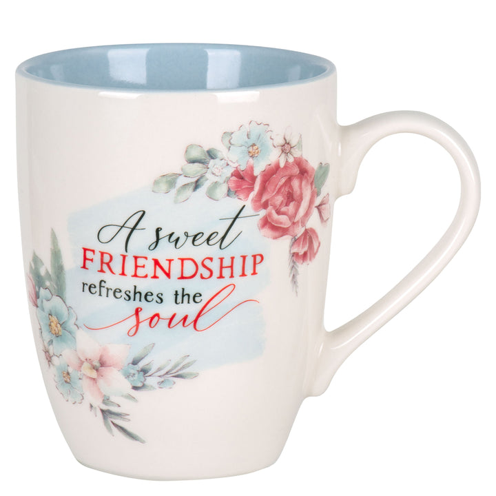 A Sweet Friendship Refreshes the Soul Ceramic Mug