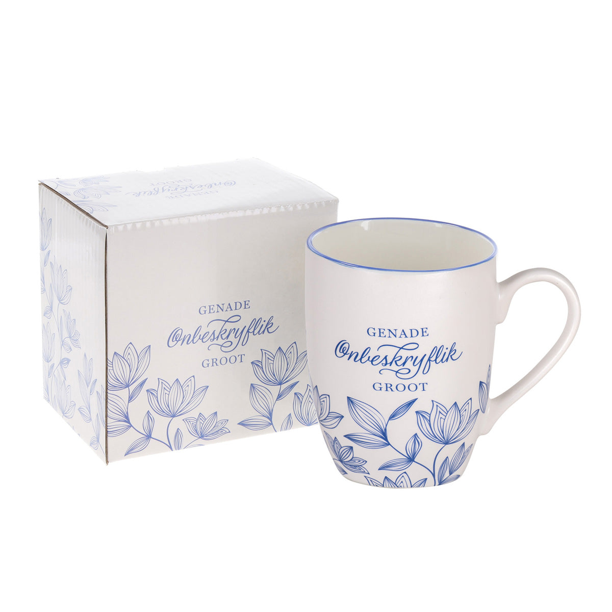 Genade Onbeskryflik Groot Afrikaans Ceramic Mug