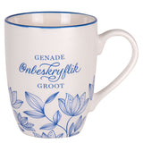 Genade Onbeskryflik Groot Afrikaans Ceramic Mug