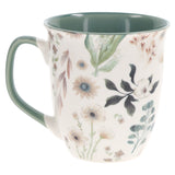 Be Still & Know that I Am God Ceramic Mug with Green Interior