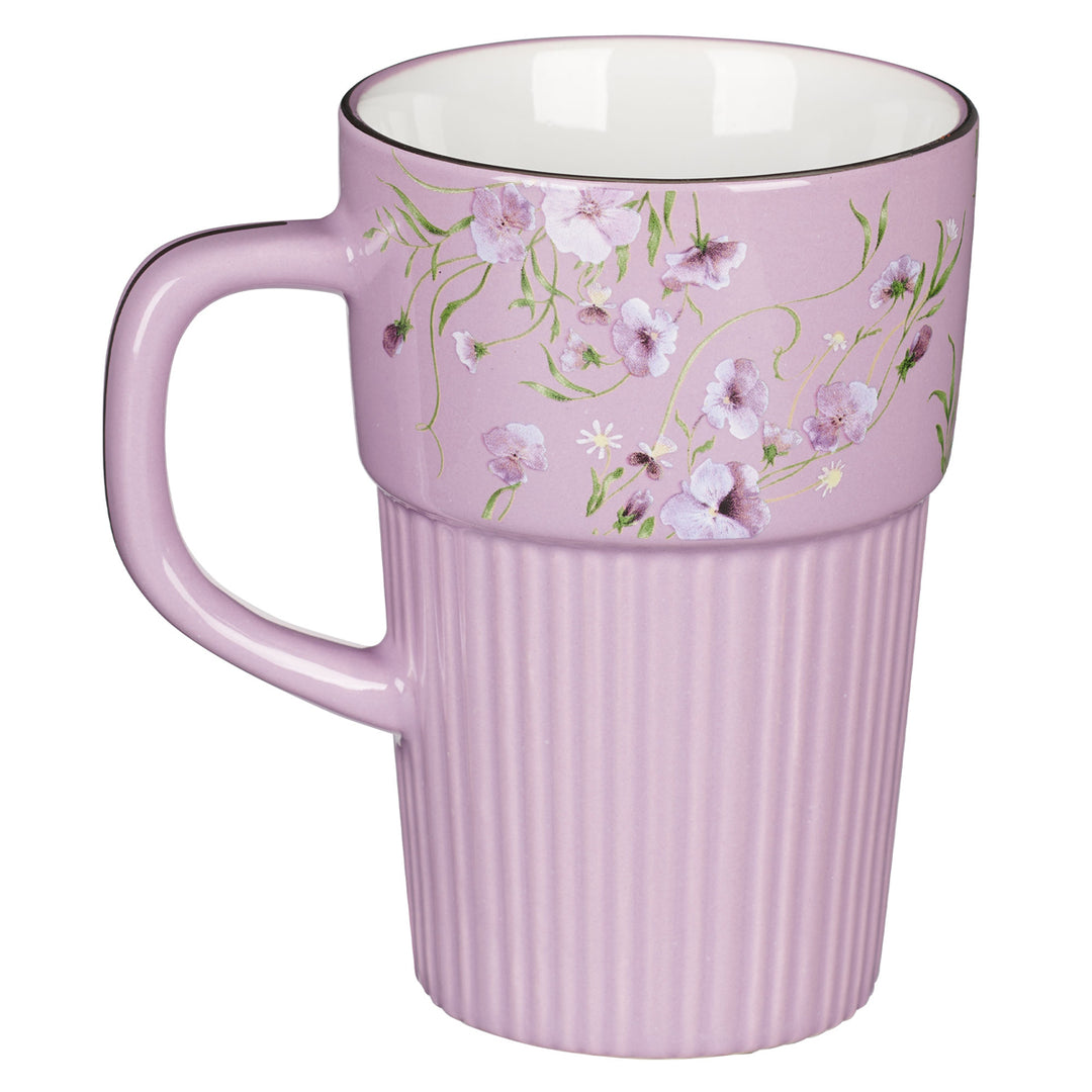 Altogether Beautiful Purple Ceramic Mug