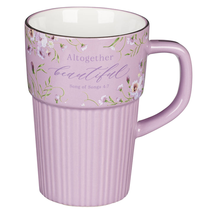 Altogether Beautiful Purple Ceramic Mug