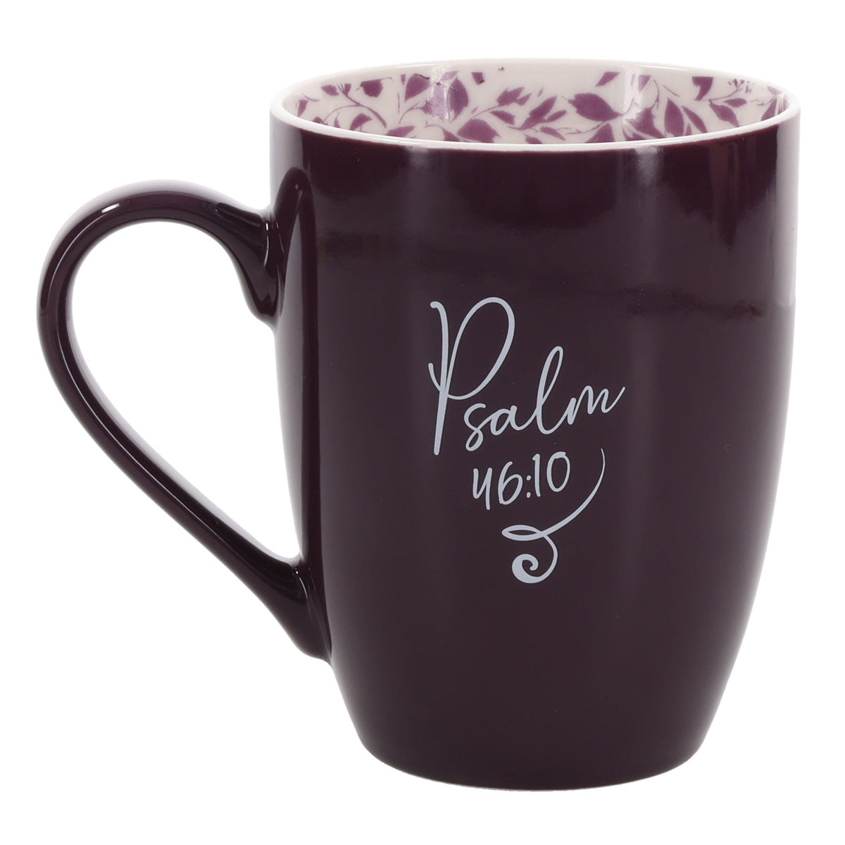 Be Still and Know Purple Ceramic Mug