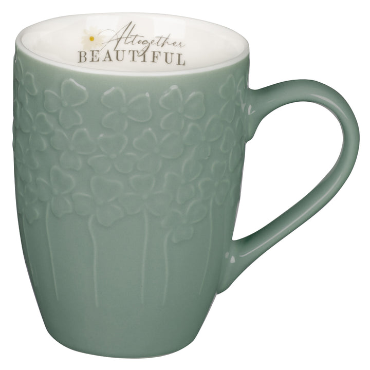 Altogether Beautiful Green Ceramic Mug