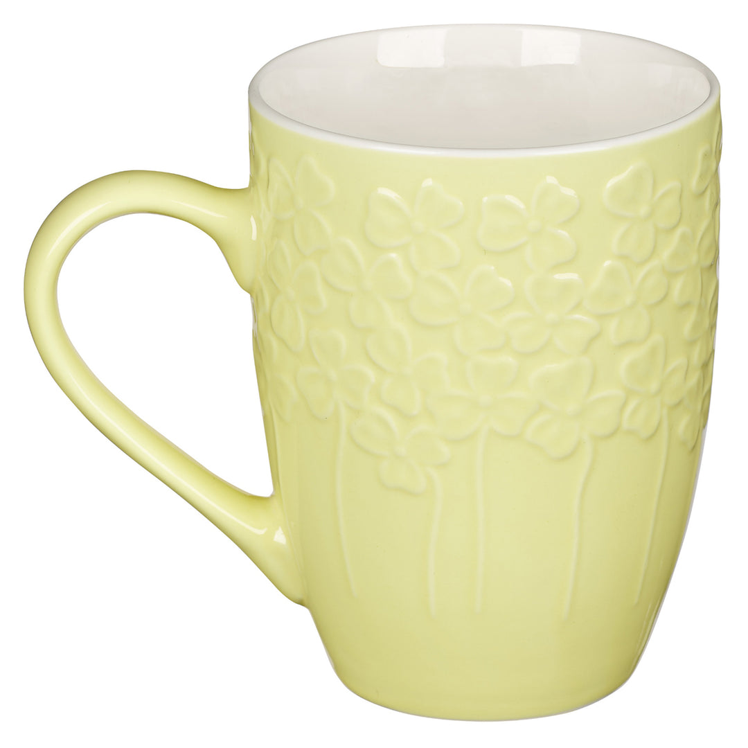 Make Today Beautiful Yellow Ceramic Mug