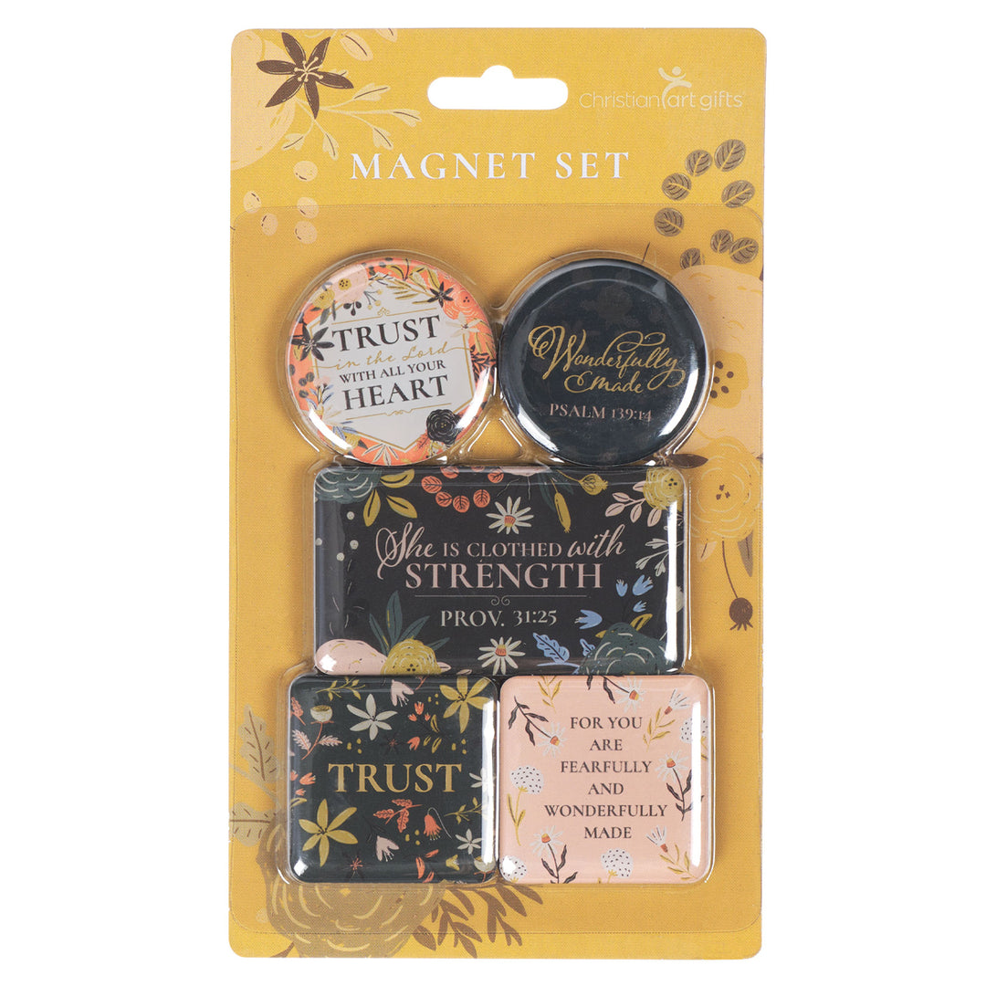 Trust in the Lord Five-Piece Magnetic Set