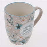 With God All Things Are Possible Ceramic Mug