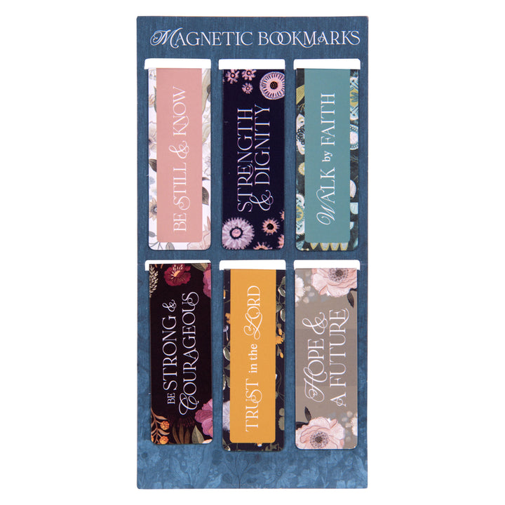 Be Still and Know Six-Piece Magnetic Bookmark Set