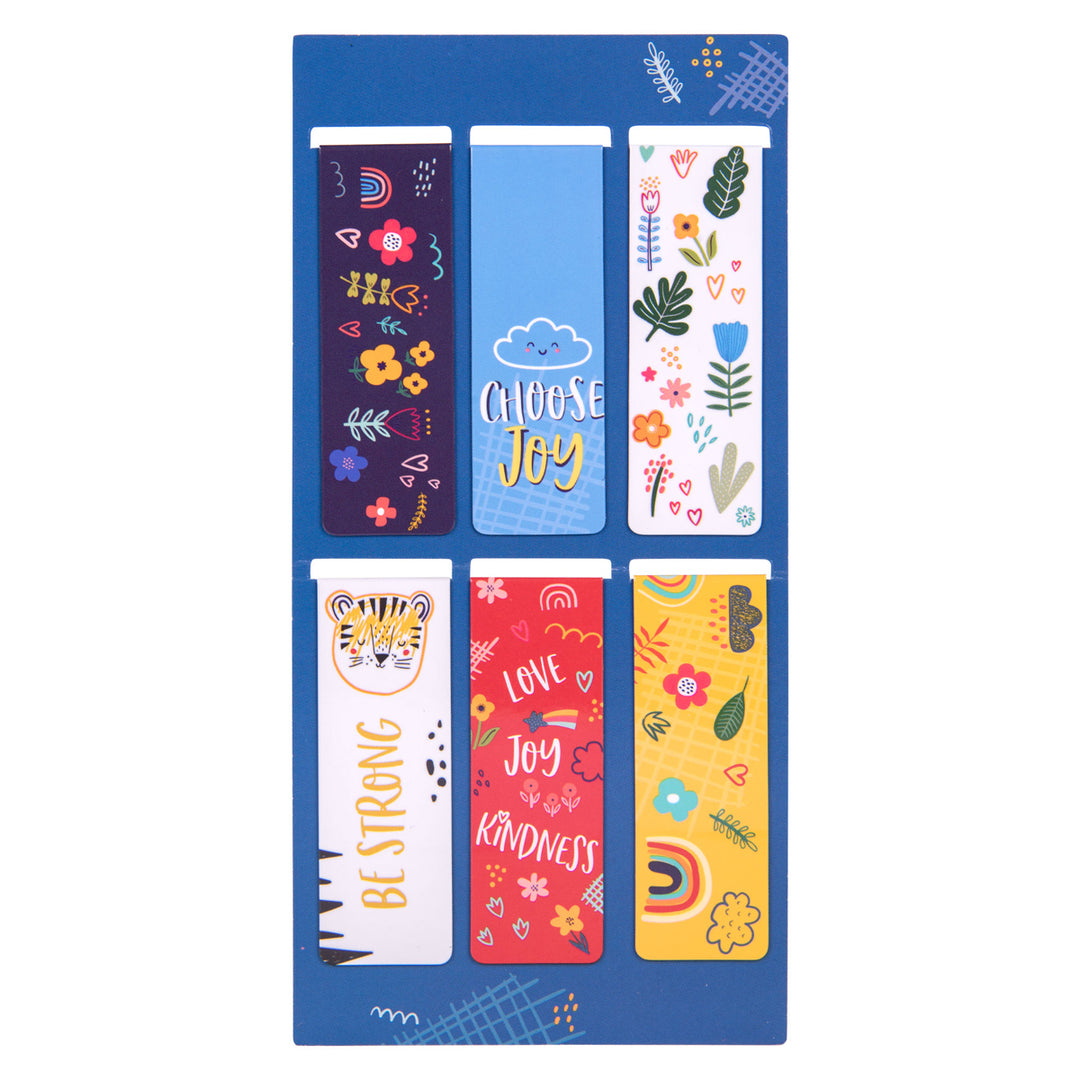 Always Love Six-Piece Magnetic Bookmark Set