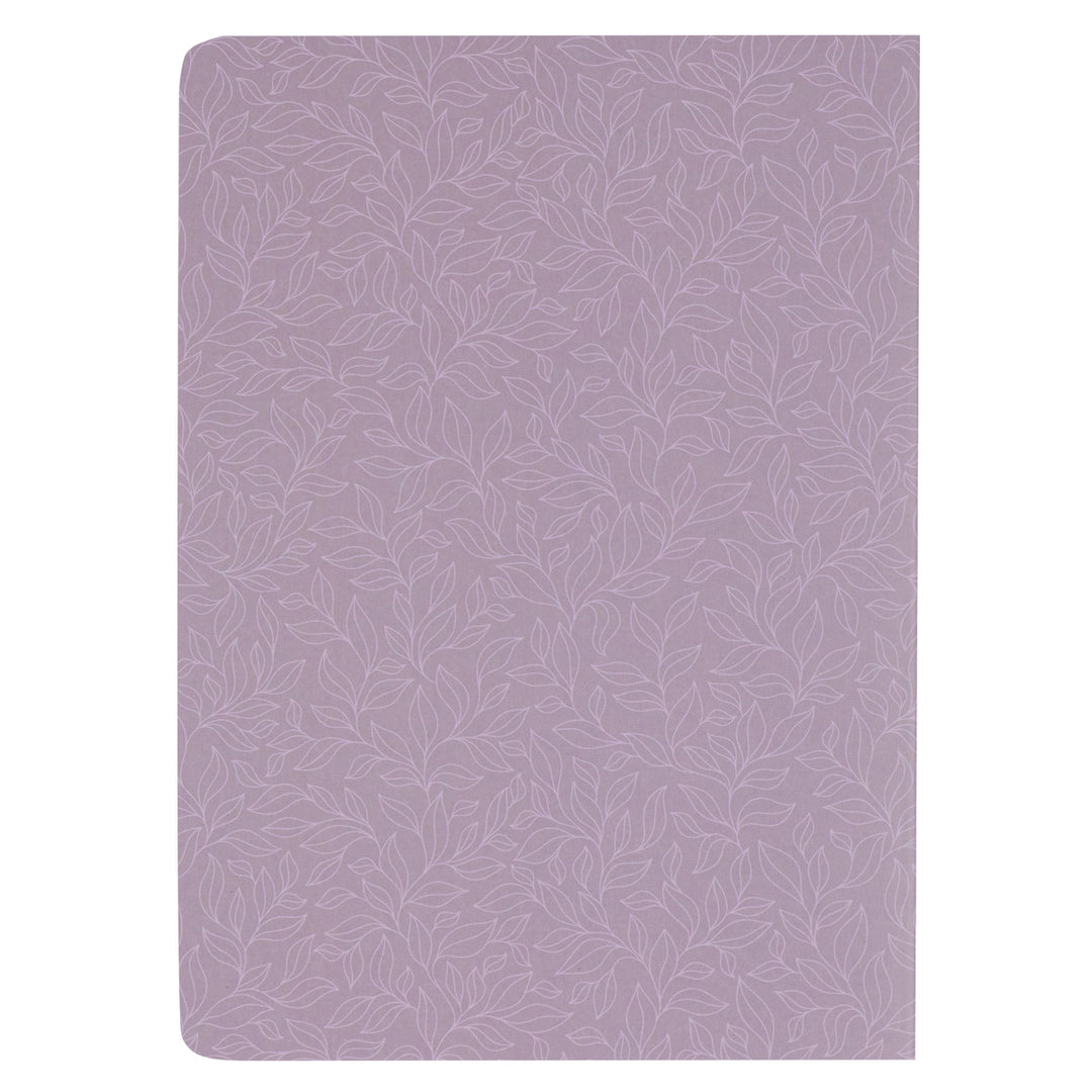 Faith Hope Love Purple Notebook