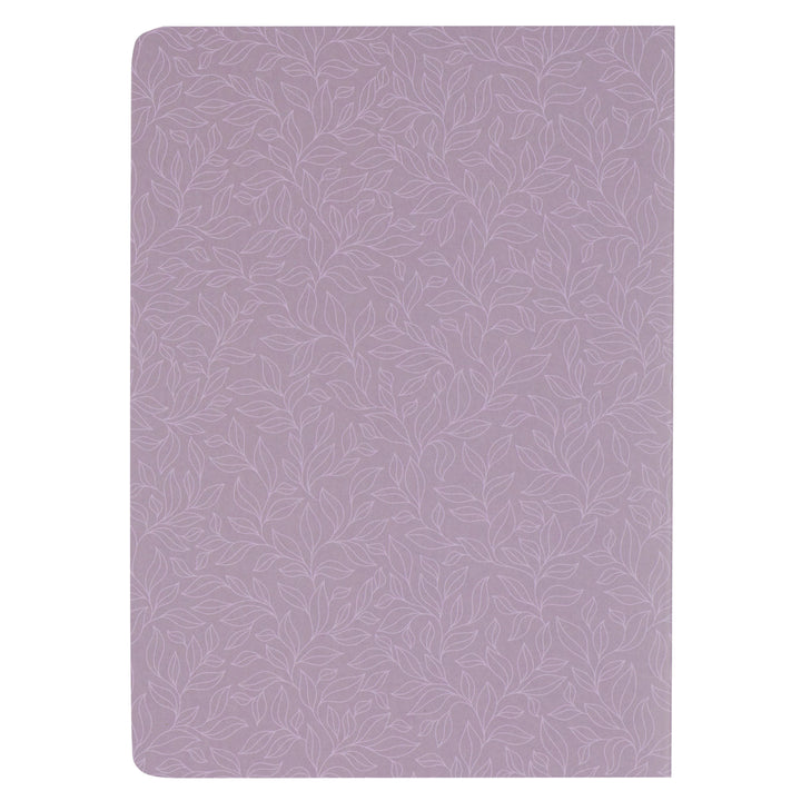 Faith Hope Love Purple Notebook