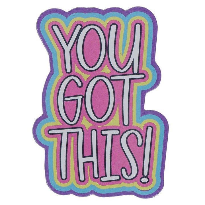 You Got This! Magnet with a Message