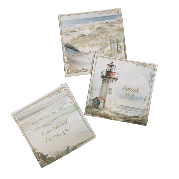 Footprints Three-Piece Magnetic Set