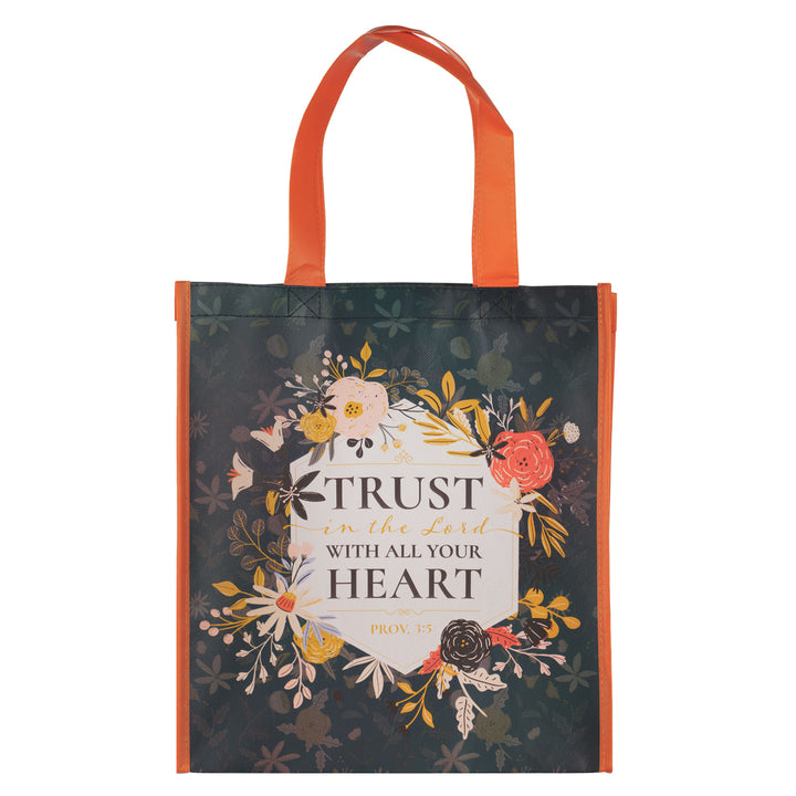 Trust in the Lord with All Your Heart Non-Woven Tote Bag