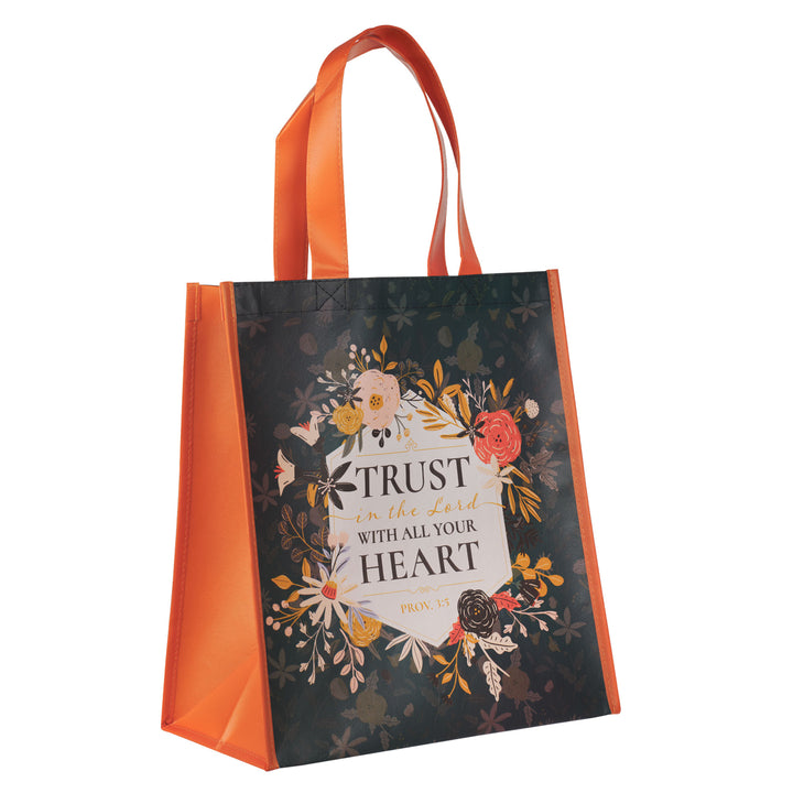 Trust in the Lord with All Your Heart Non-Woven Tote Bag