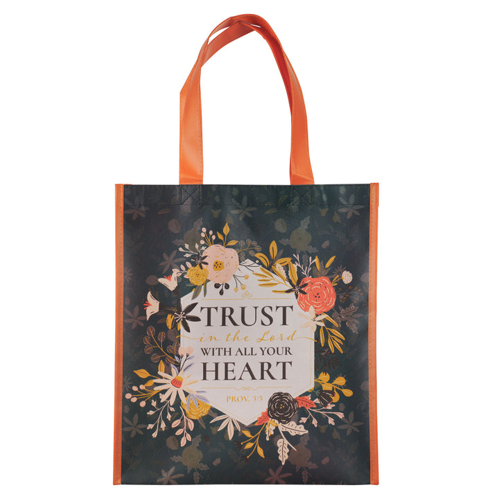 Trust in the Lord with All Your Heart Non-Woven Tote Bag