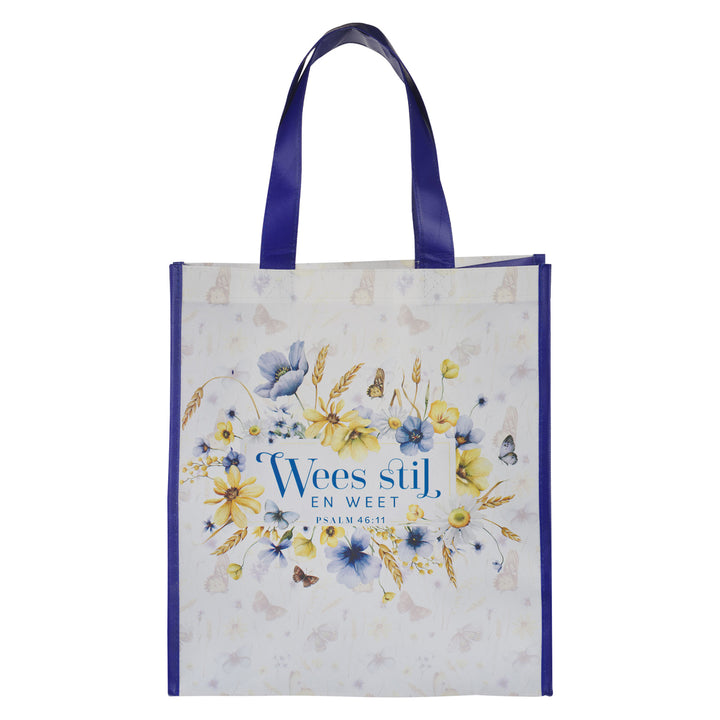 Wees Stil en Weet Afrikaans Non-Woven Tote Bag