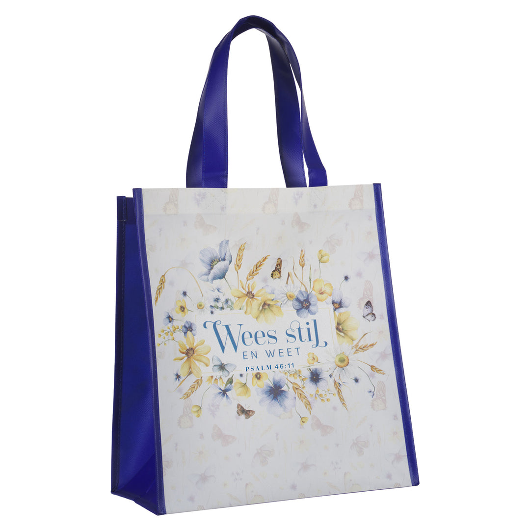 Wees Stil en Weet Afrikaans Non-Woven Tote Bag