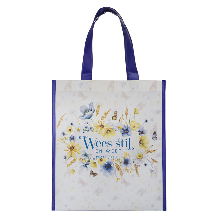 Wees Stil en Weet Afrikaans Non-Woven Tote Bag