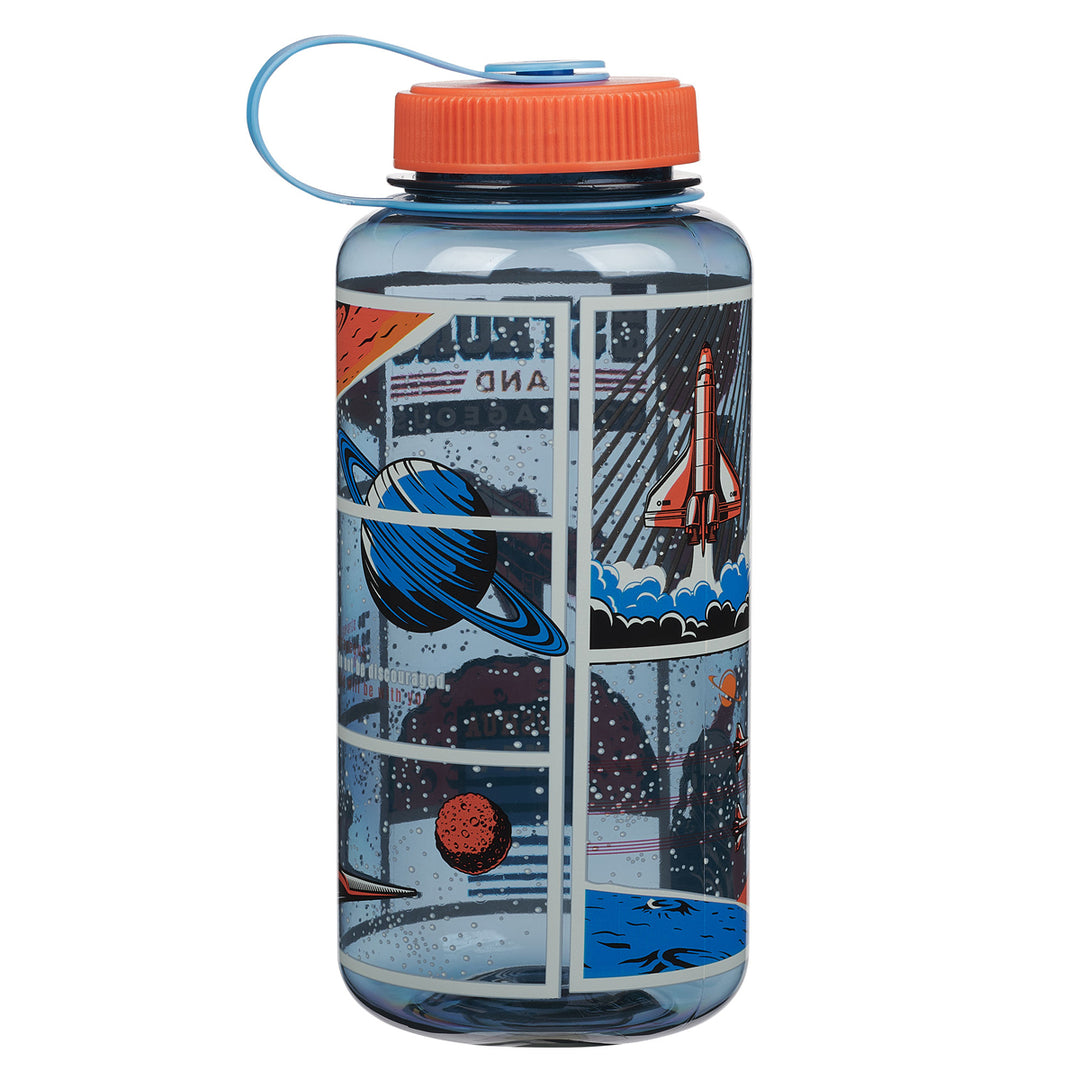 Be Strong and Courageous Plastic Water Bottle