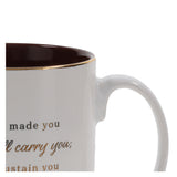 Footprints Ceramic Mug