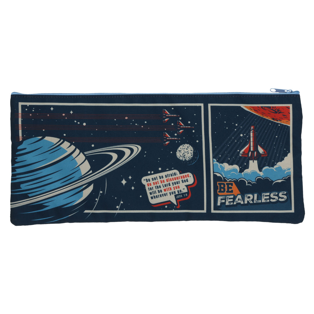 Be Strong Be Brave Canvas Pencil Case