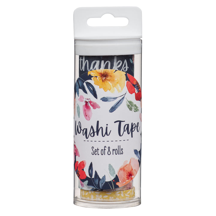 Rejoice Always Eight-Piece Washi Tape Set