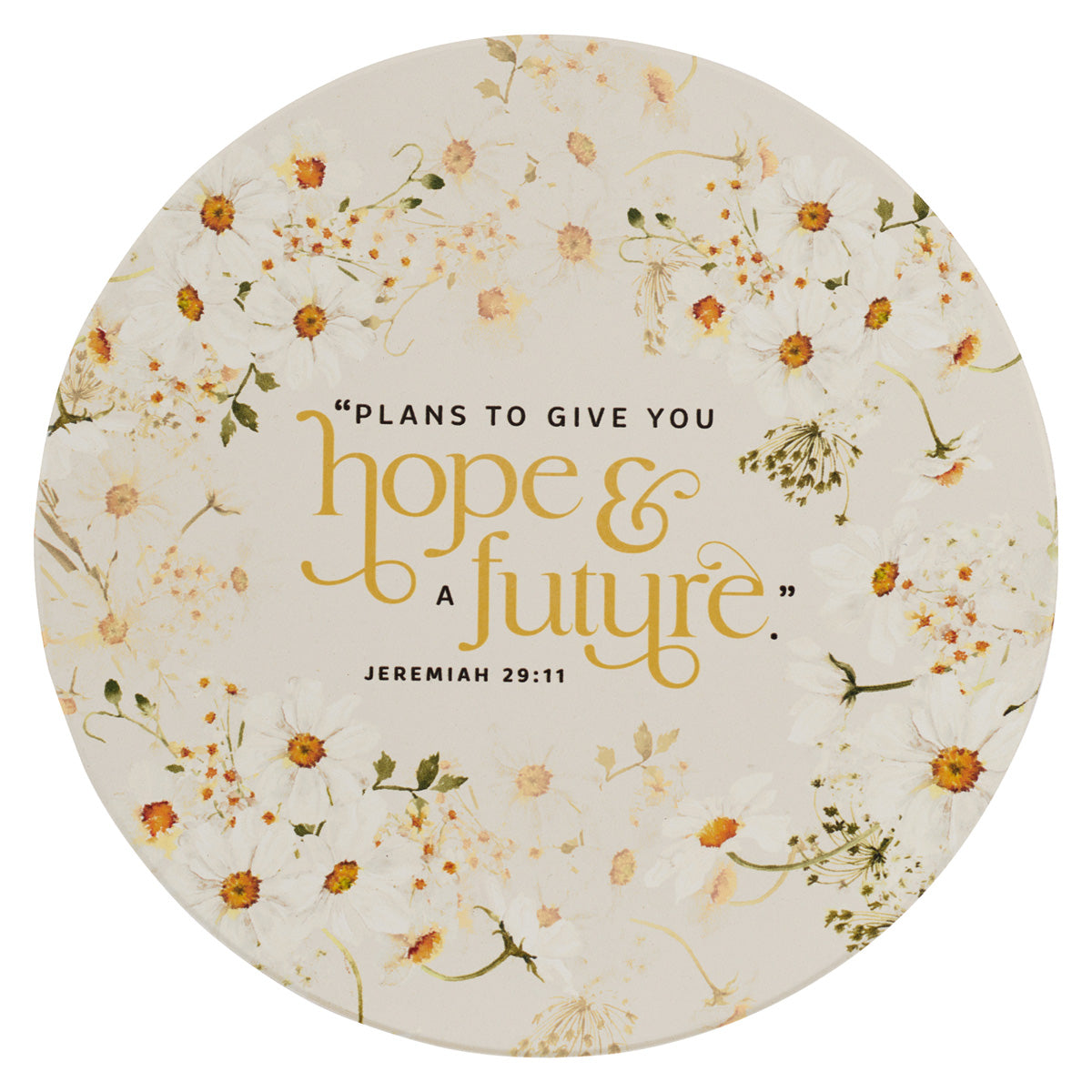 Plans to Give You Hope and A Future Ceramic Trivet