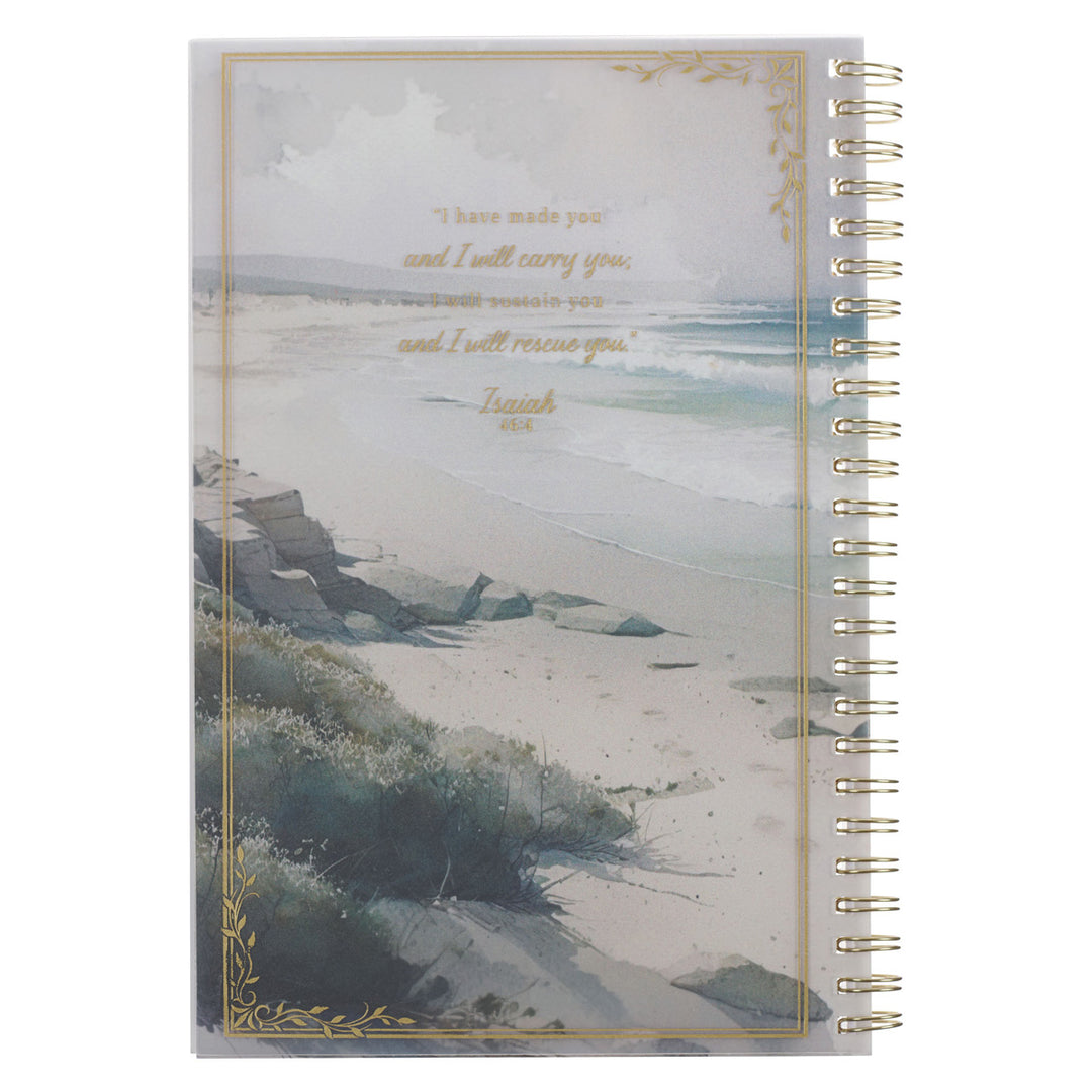 Footprints Wirebound Notebook