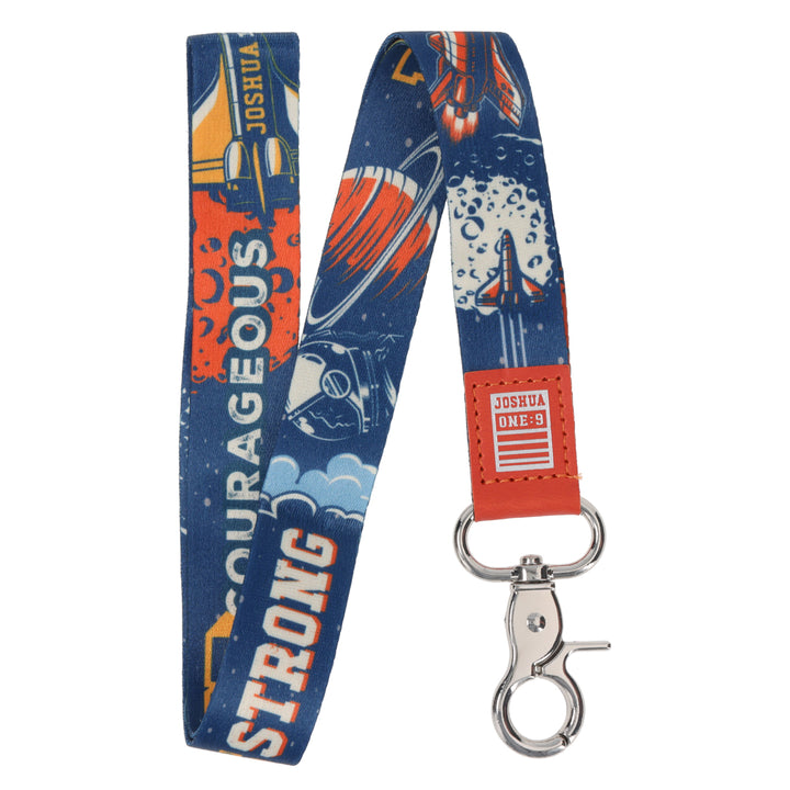 Be Strong and Courageous Lanyard