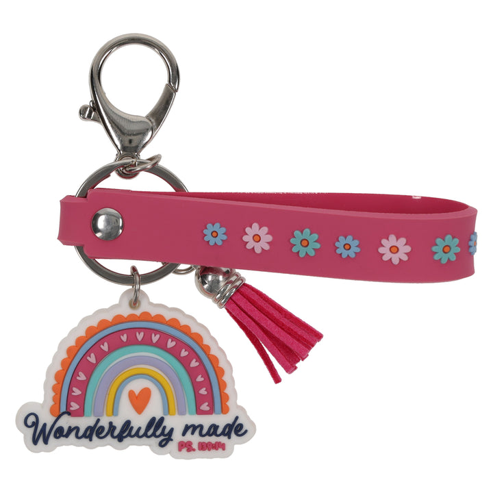 Wonderfully Made Key Ring with Wristlet