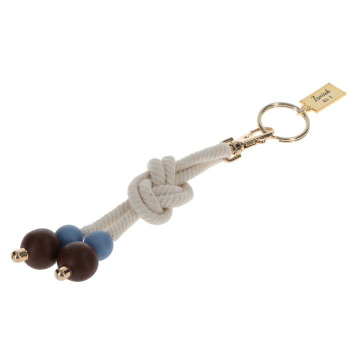 Footprints Key Ring with Rope