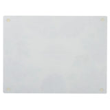 By Grace You Have Been Saved Through Faith Large Glass Cutting Board